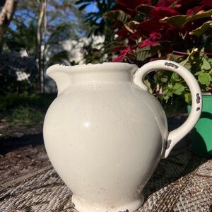 Rustic Ceramic Pitcher in excellent condition